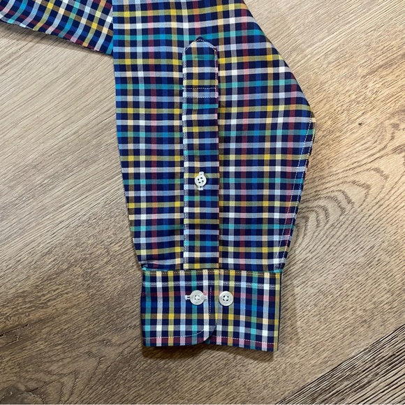 Brooks Brothers Men’s Shirt Medium Supima Cotton Plaid Long Sleeve Non-Iron - Picture 10 of 16
